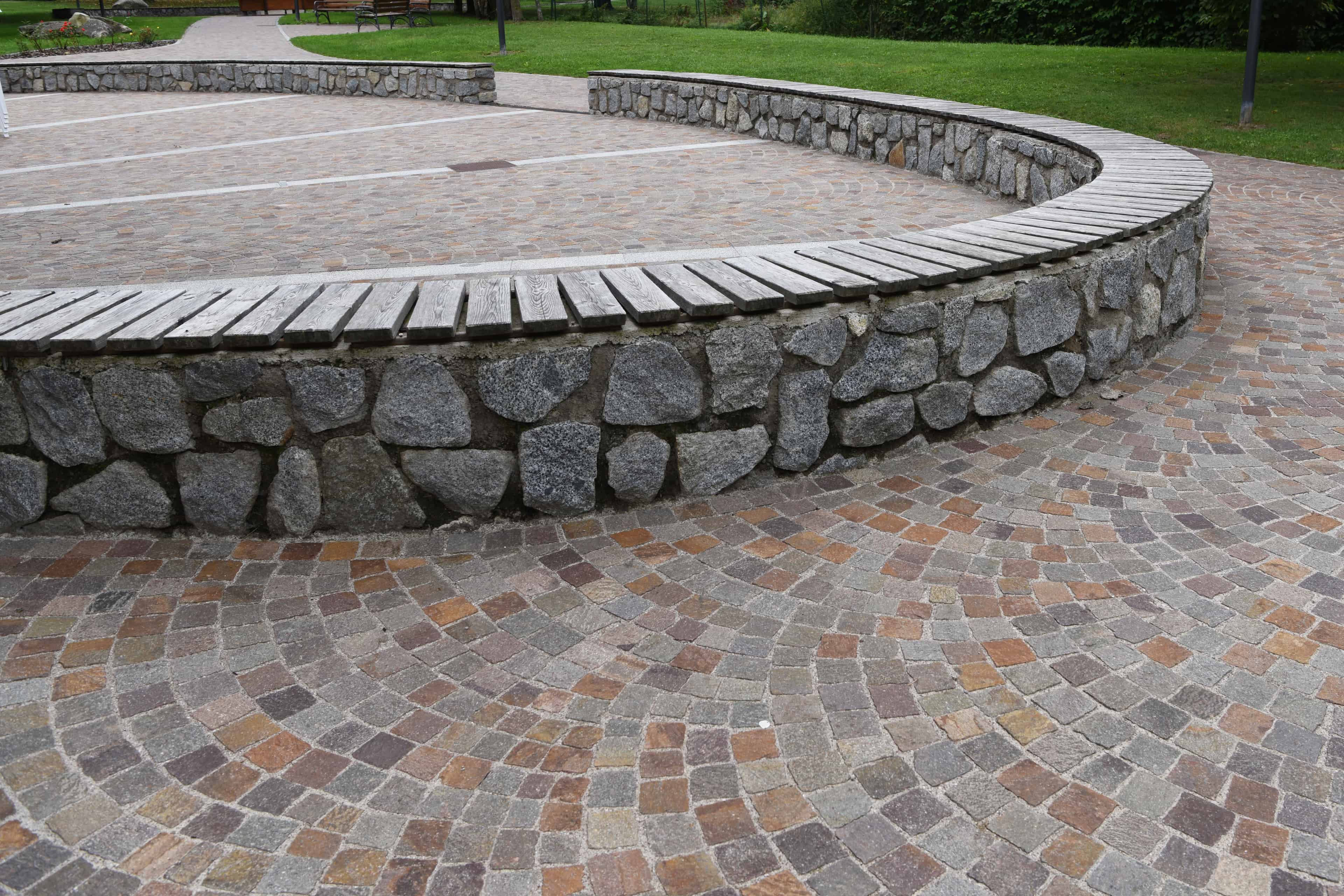 Retaining Wall Installation image