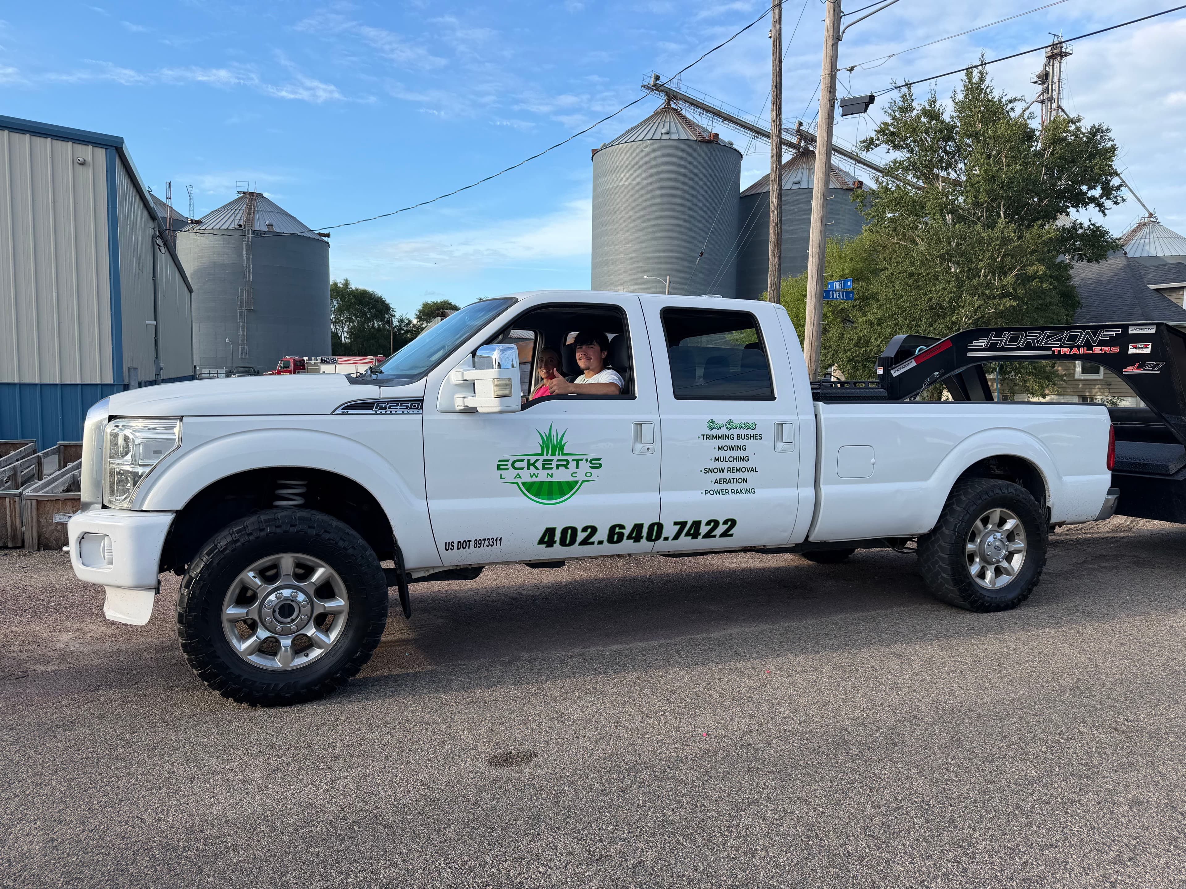 Project Eckert's Lawn Co. Rolls Through the Parade for America's 250th image