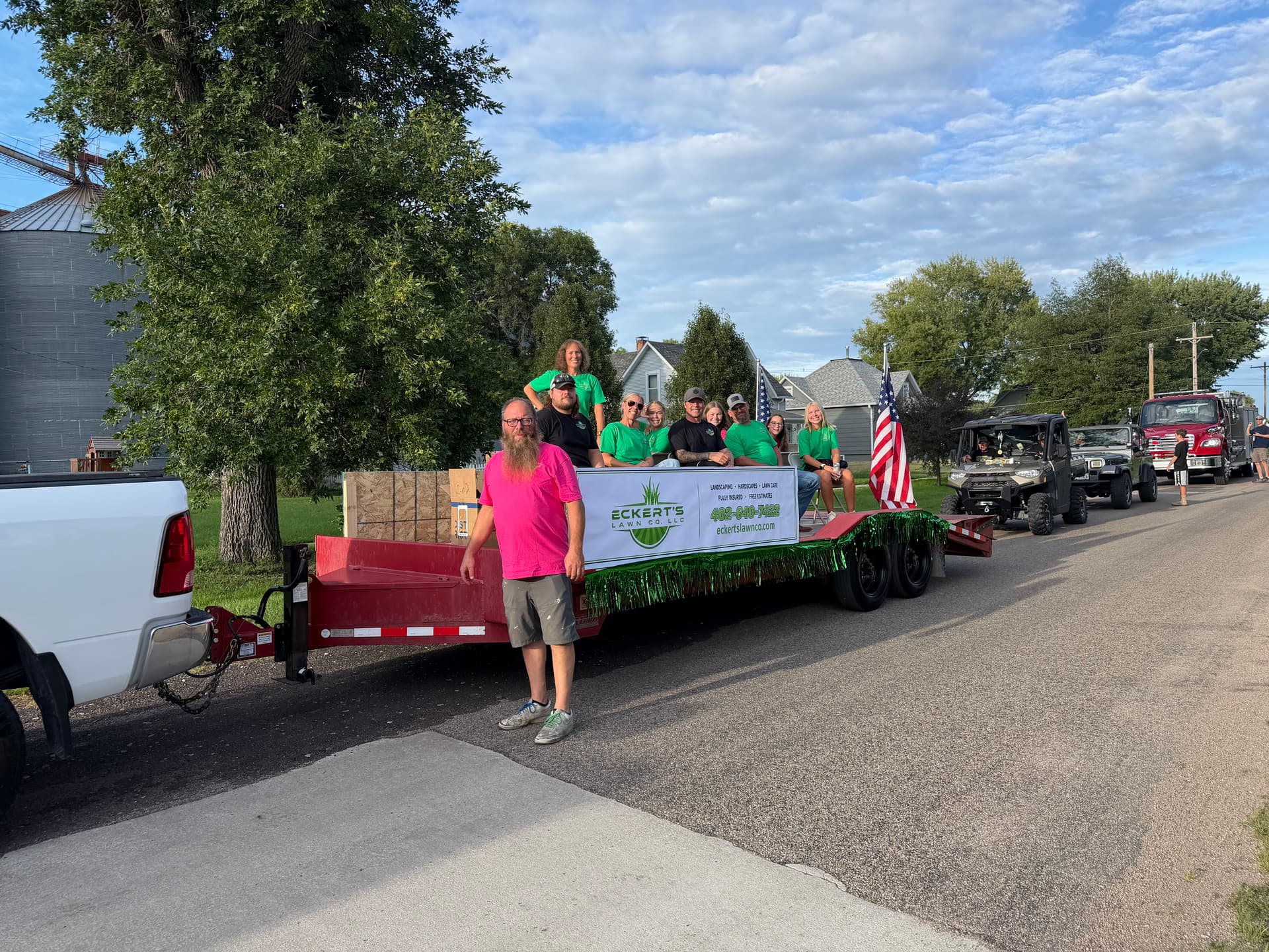 Gallery photos for Eckert's Lawn Co. Rolls Through the Parade for America's 250th: Image #3