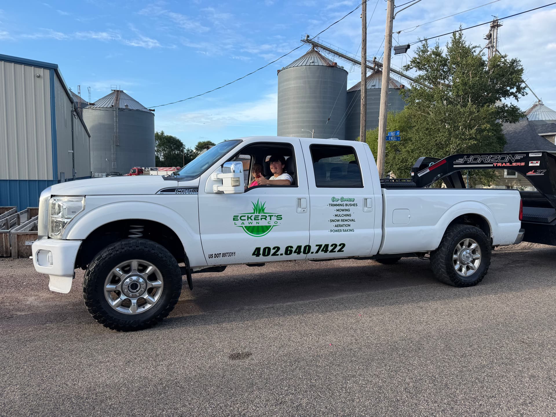 Eckert's Lawn Co. Rolls Through the Parade for America's 250th image